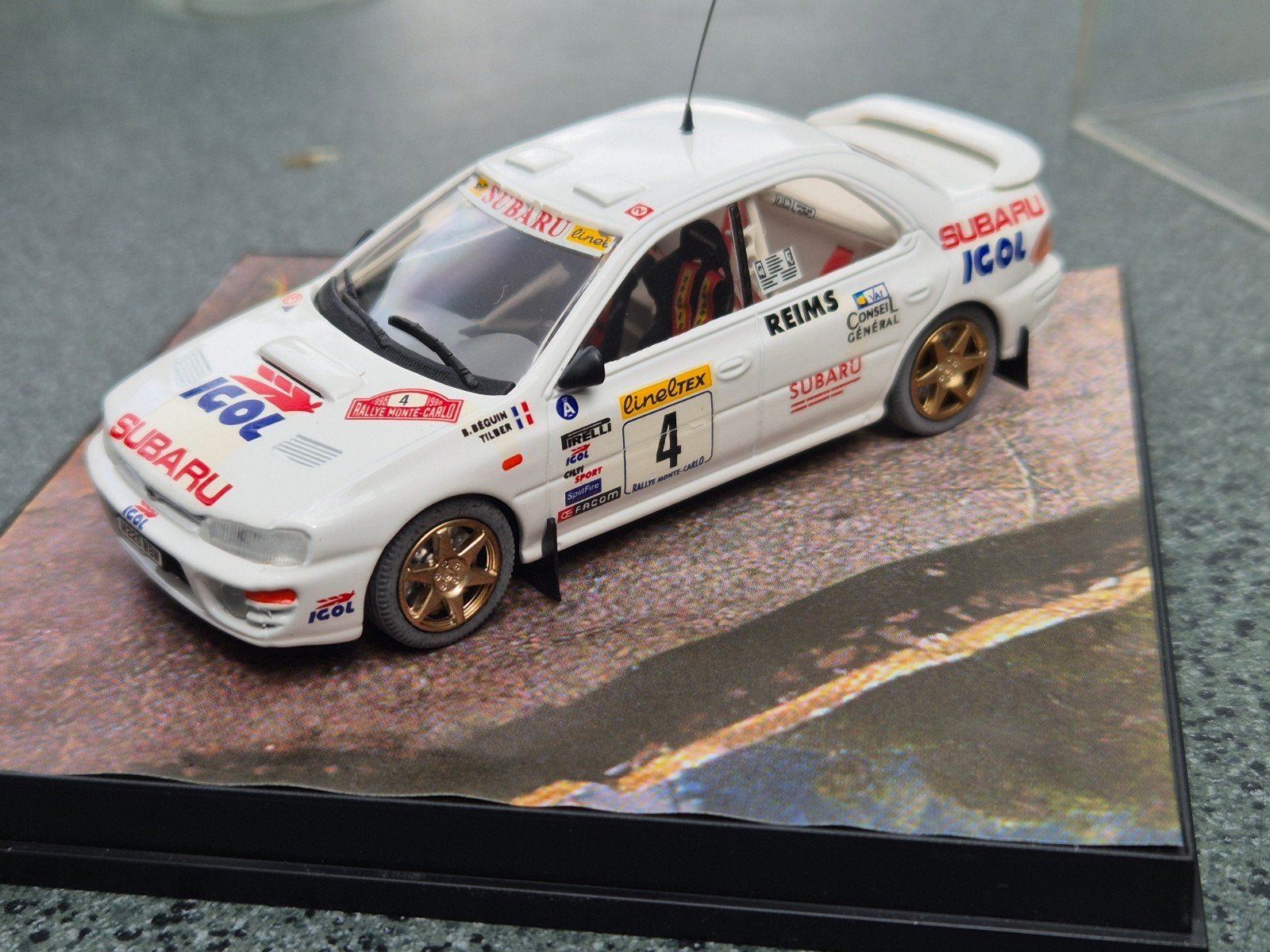 Subaru Impreza  rally 1/43 Troféu, Ophalen of Verzenden, Nieuw, Auto, Overige merken