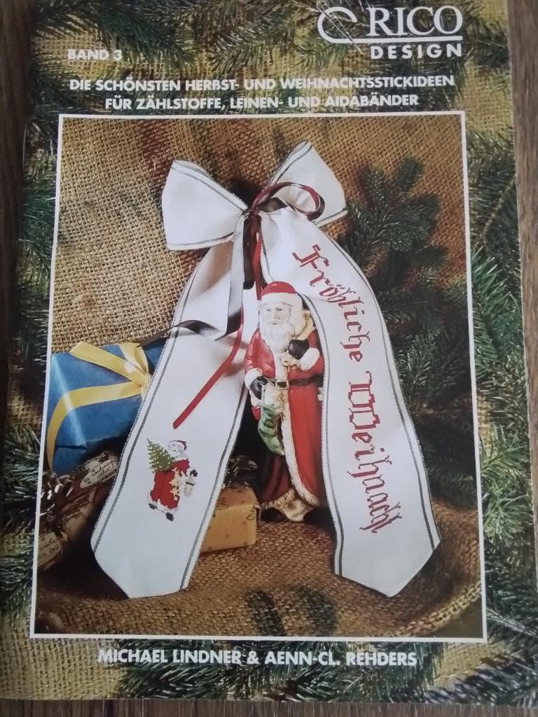 Rico kerstboekje nr 3, Ophalen of Verzenden, Zo goed als nieuw, Handborduren, Patroon