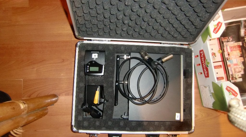 Sennheiser, Ophalen of Verzenden, Zo goed als nieuw, Zangmicrofoon, Draadloos