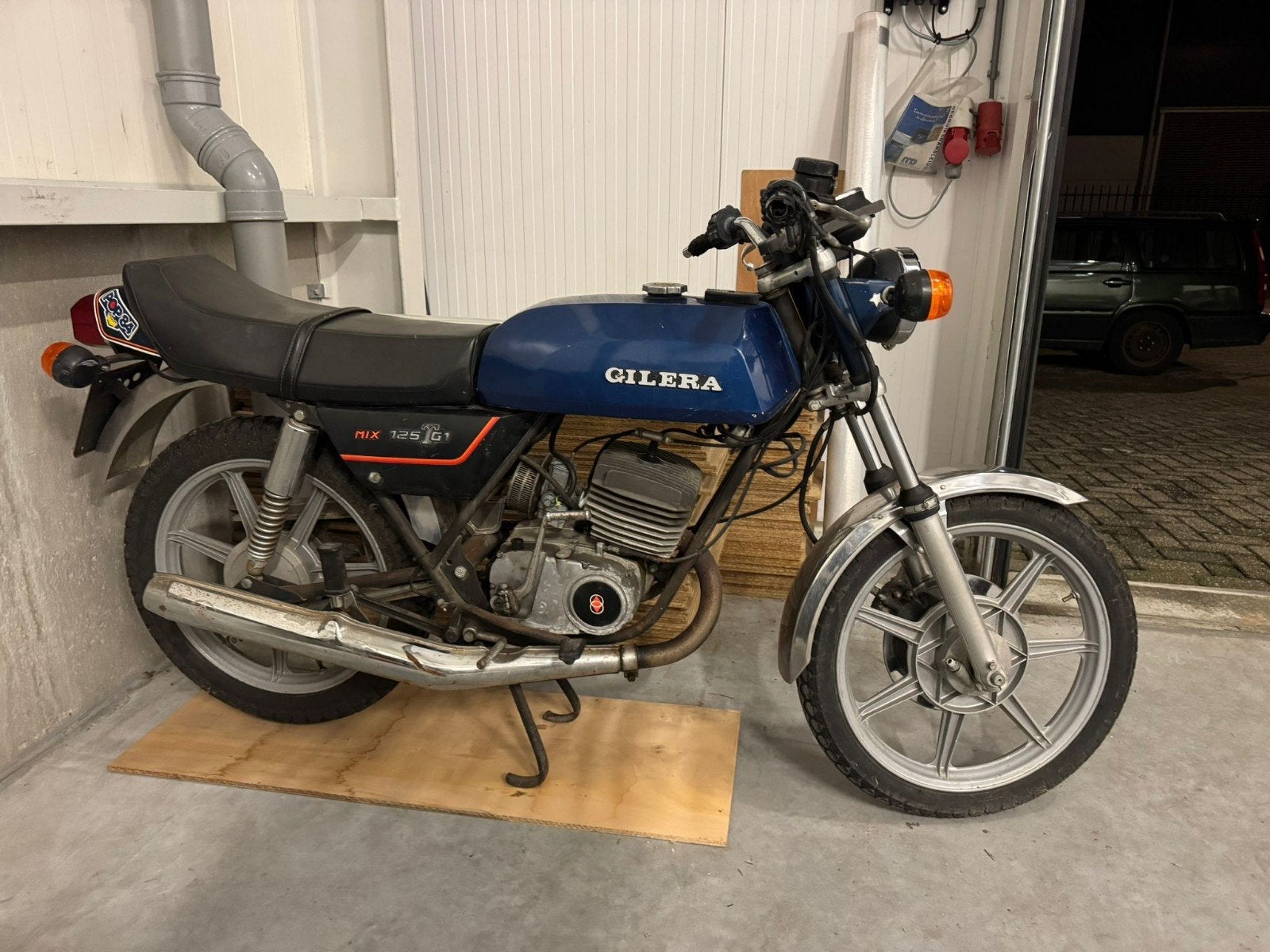 Gilera project onderdelen, Ophalen, Gebruikt
