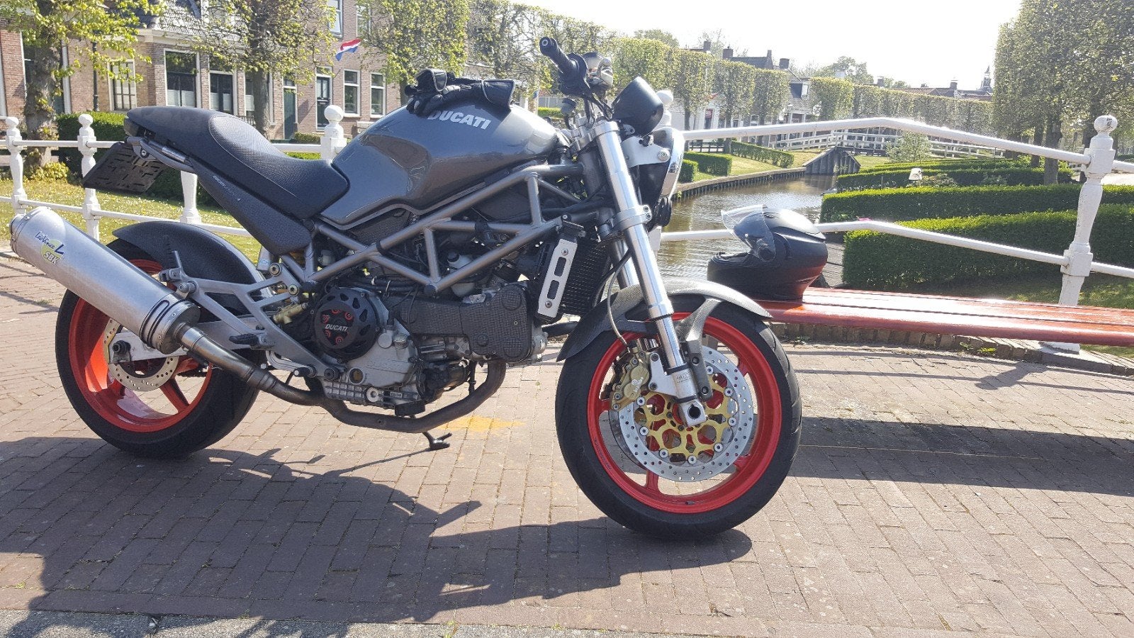 Ducati Monster S4 Senna uitvoering - Unieke Naked Bike, Motoren, 2 cilinders, Sportuitlaat, Motorrijbewijs A, Gebruikt