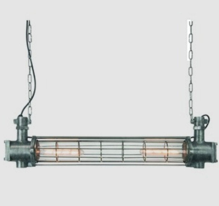 Industriële hanglamp 'Tube XL' - Nieuw in doos, Ophalen, Nieuw, Overige fittingen, Metaal
