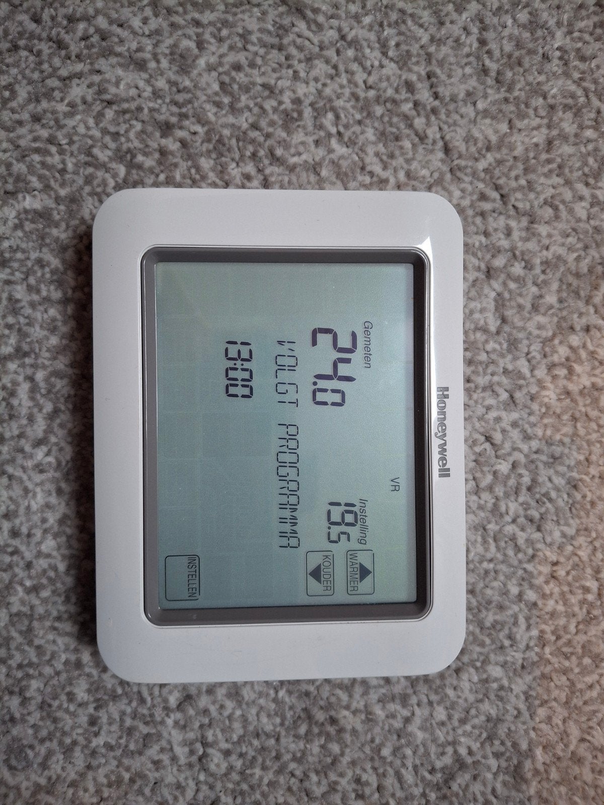 Honeywell chronotherm aan uit thermostaat, Ophalen