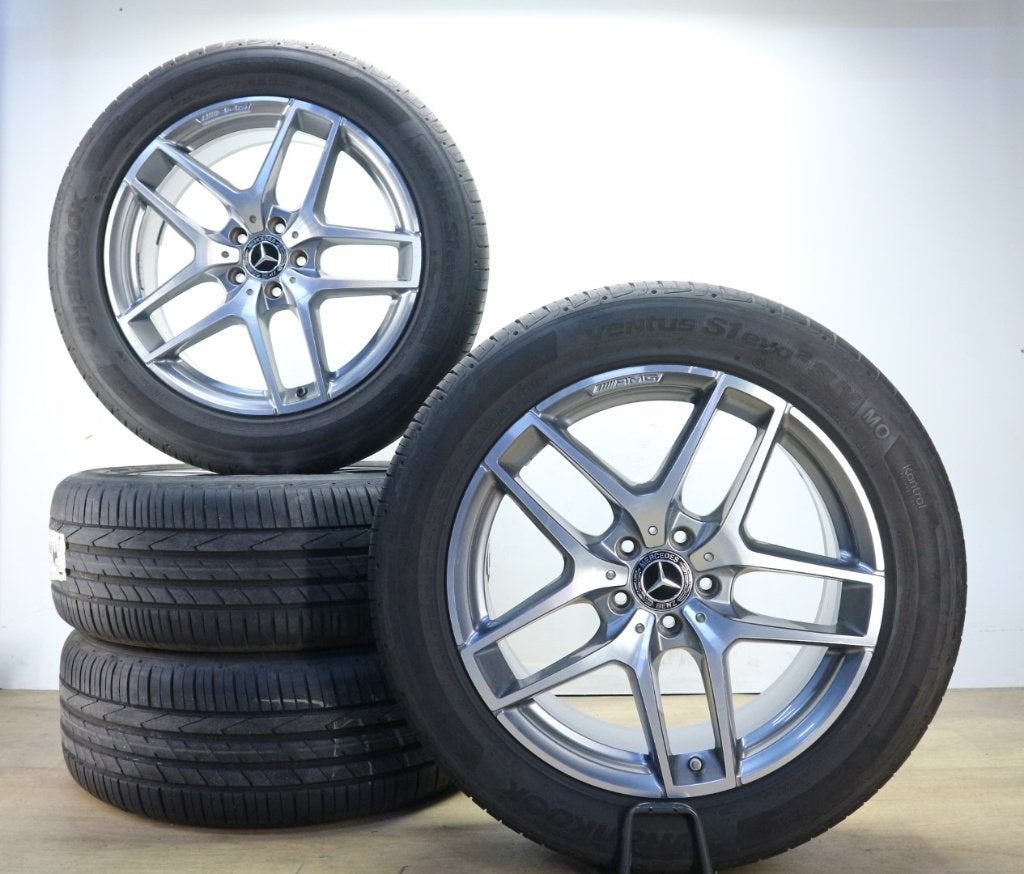 Mercedes GLC AMG velgen 19 inch zomerbanden a2534011800, 19 inch, Gebruikt, Banden en Velgen, Ophalen of Verzenden