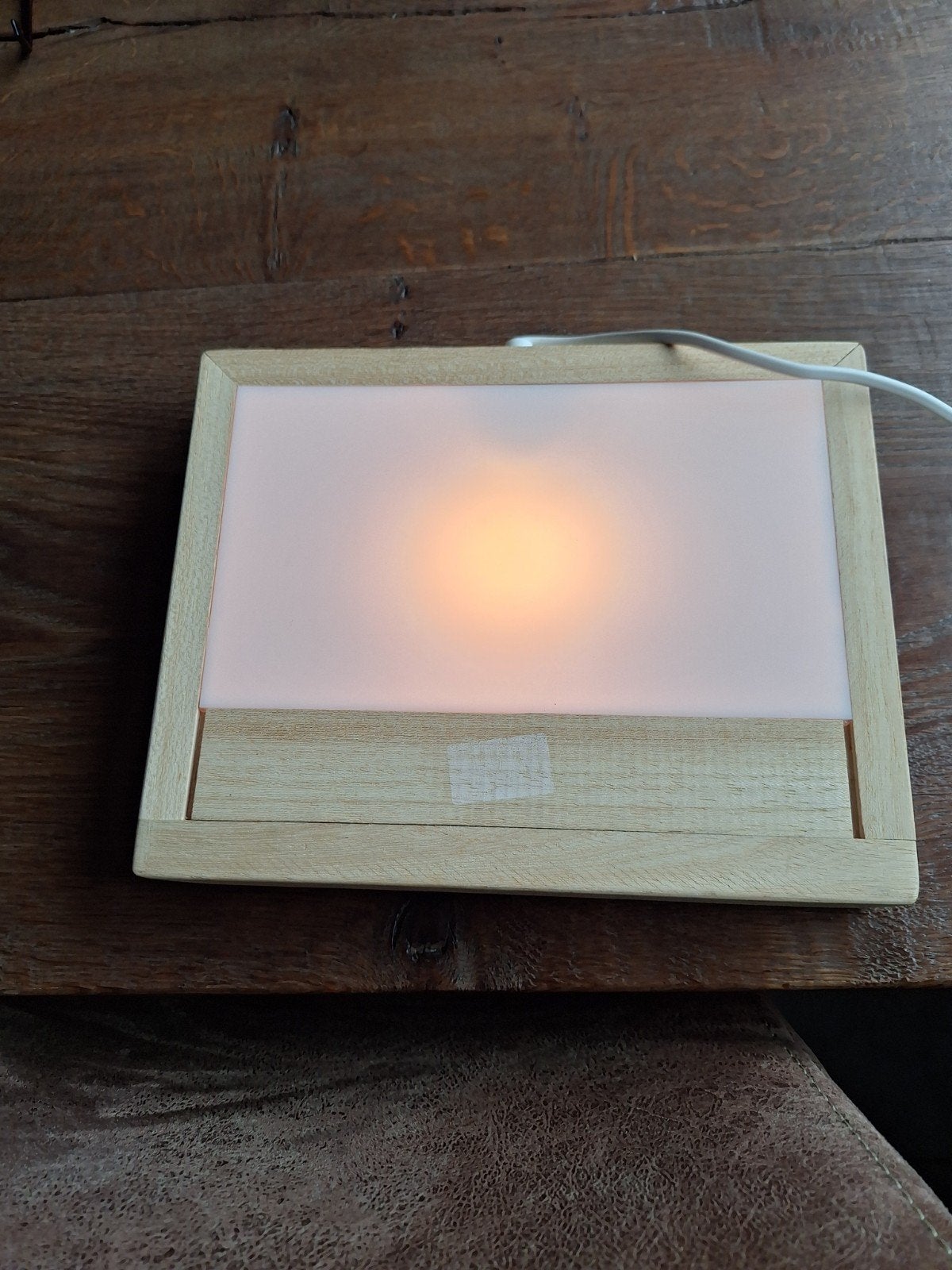 Embossing Lightbox Model 3B - Houten Lichtbak, Ophalen of Verzenden, Gebruikt