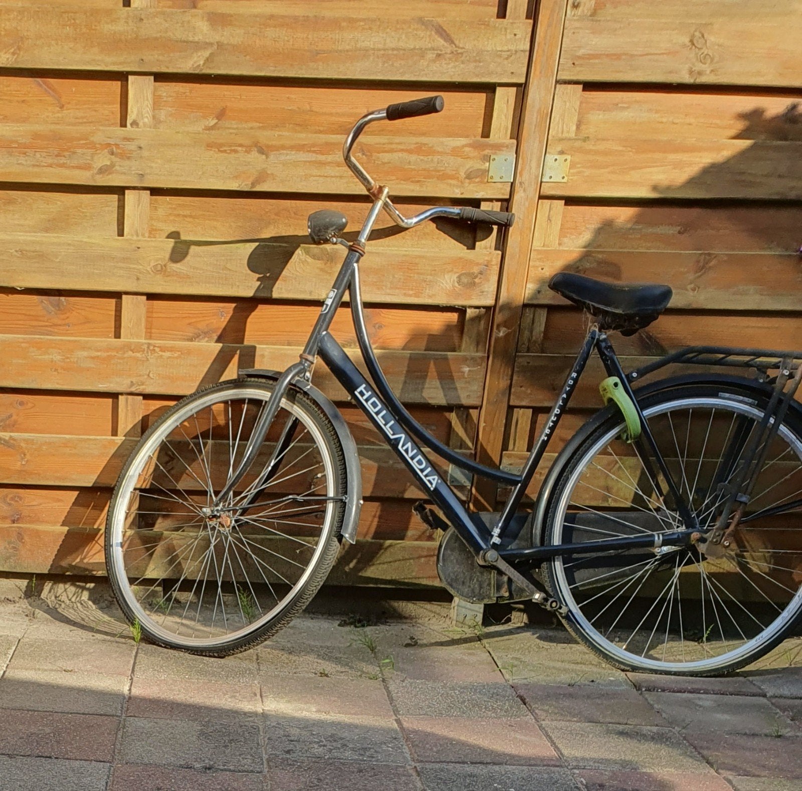 Hollandia Damesfiets - Gebruikt maar in goede staat, Fietsen en Brommers, Terugtraprem, Ophalen, Overige merken, 53 tot 56 cm