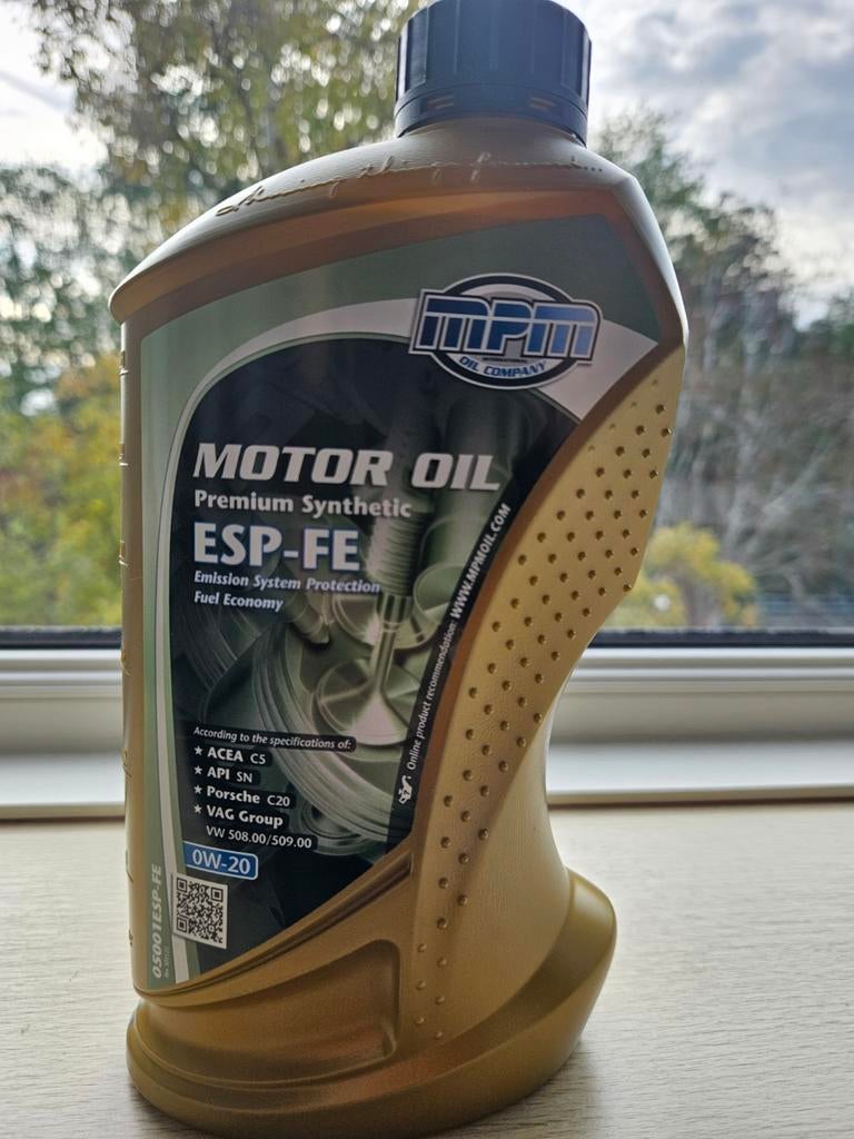 MPM Motorolie ESP-FE 0W-20, Auto diversen, Onderhoudsmiddelen, Ophalen of Verzenden