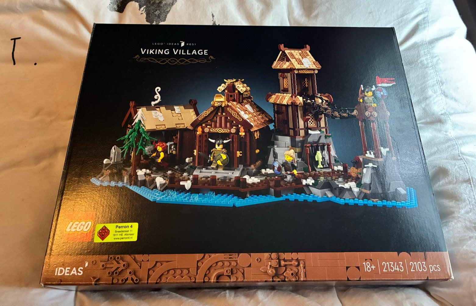 Lego 21343 Viking village, Kinderen en Baby's, Lego, Ophalen of Verzenden, Zo goed als nieuw, Complete set