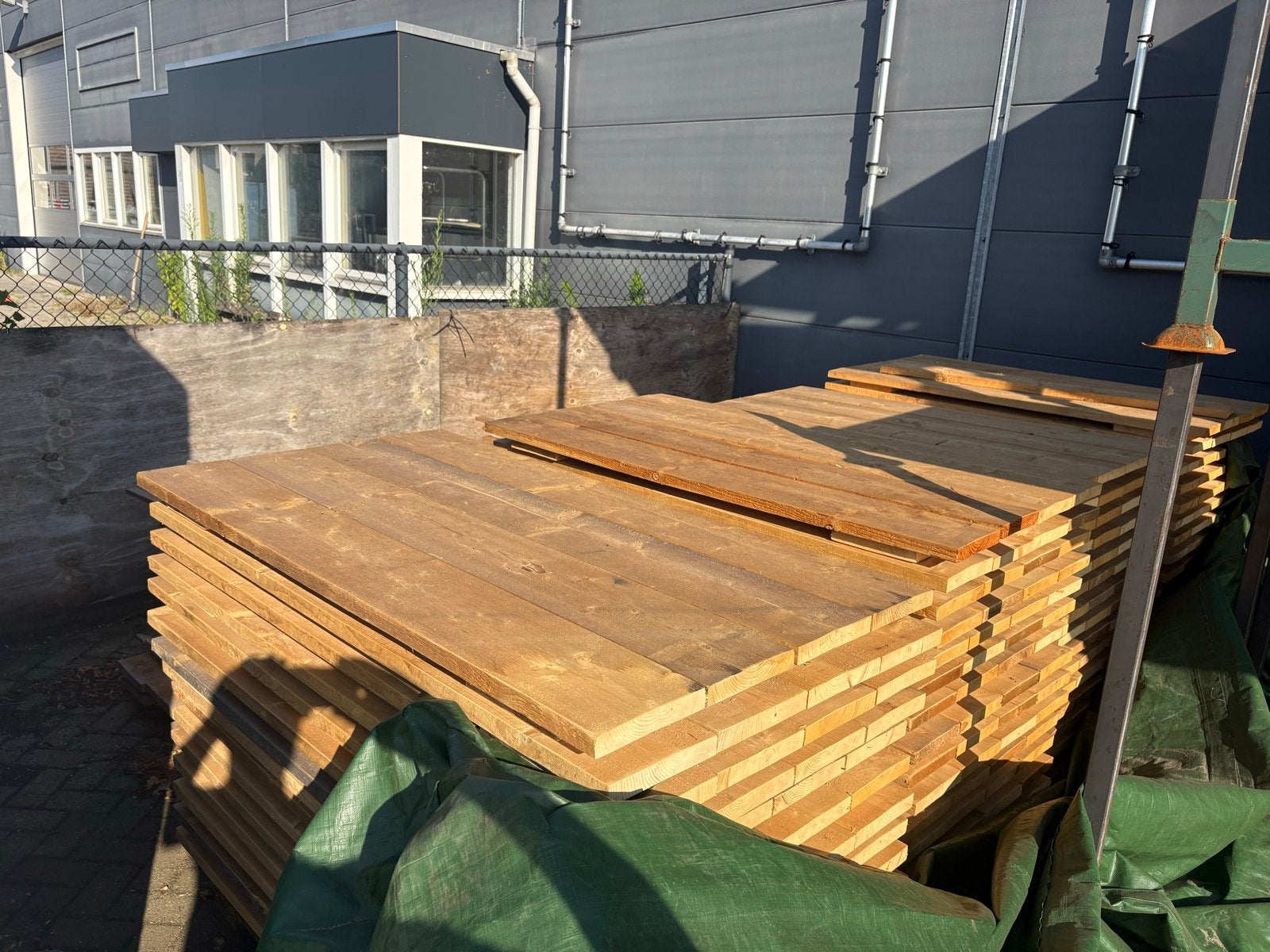 Steigerhout planken - Diverse lengtes en diktes, Ophalen, Gebruikt, 25 tot 50 mm, 200 tot 250 cm