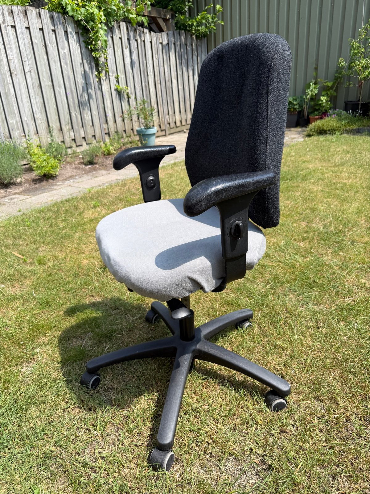 IKEA Verksam Bureaustoel - Ergonomisch & Verstelbaar, Ophalen, Gebruikt, Grijs, Bureaustoel