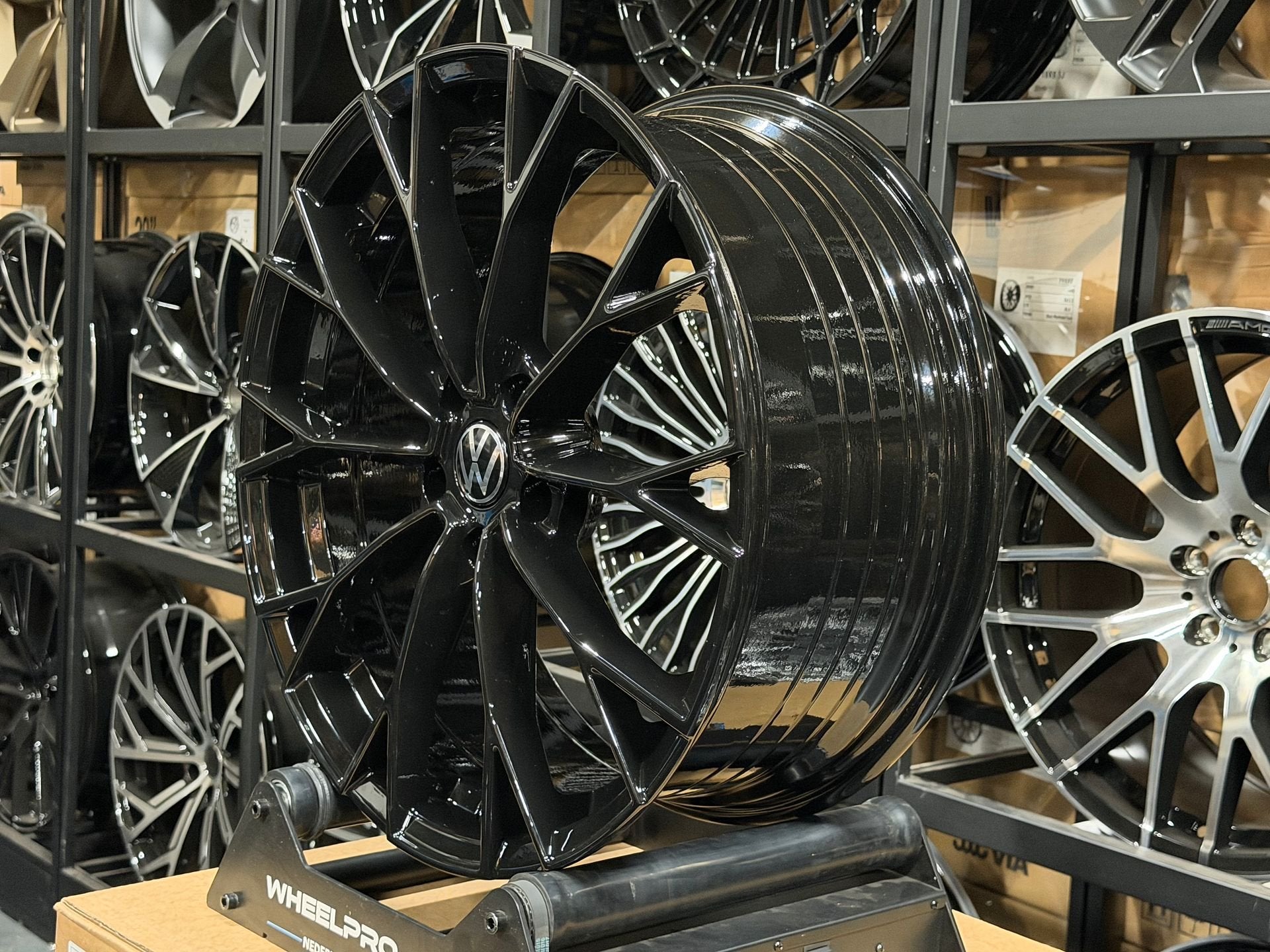 19'' Volkswagen WARMENAU R velgen 5X112 Golf 6 7 8 8.5, Gebruikt, Velg(en), -, -