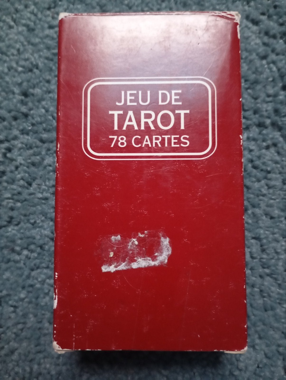 Tarot 78 cartes avec notice explication, Ophalen of Verzenden, Zo goed als nieuw, Overige typen