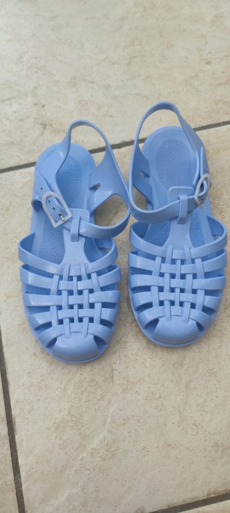 Waterschoenen 34 -  Blauw, Kinderen en Baby's, Kinderkleding | Schoenen en Sokken, Ophalen of Verzenden, Zo goed als nieuw, Jongen of Meisje