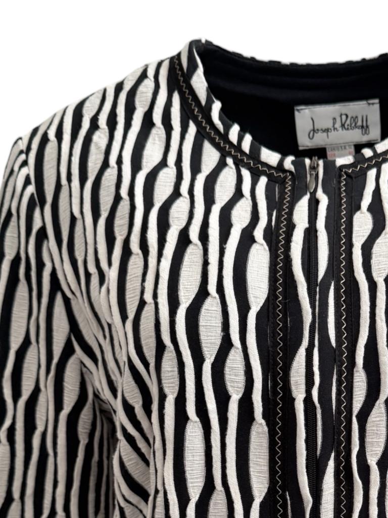 Joseph Ribkoff vest L, Maat 38/40 (M), Zwart, Ophalen of Verzenden, Zo goed als nieuw