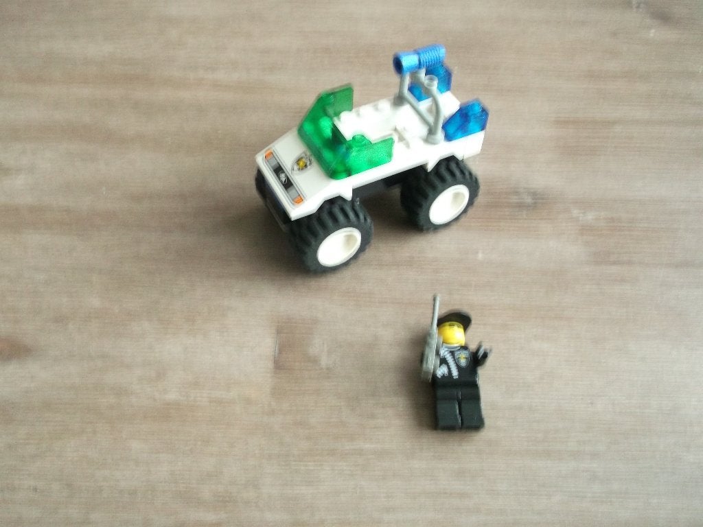 lego police 6471 4wd police patrol (2000), Ophalen of Verzenden, Gebruikt, Complete set, Lego