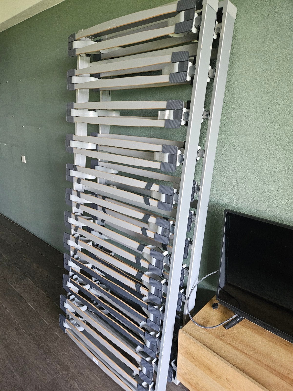 Lattenbodems Ergsosleep B4 210x90, Ophalen, Gebruikt, 90 cm, Eenpersoons
