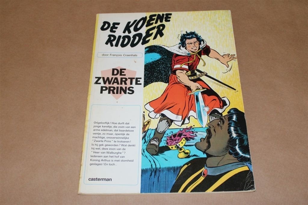 De zwarte prins. De koene ridder., Boeken, Stripboeken, Eén stripboek, Ophalen of Verzenden, Gelezen