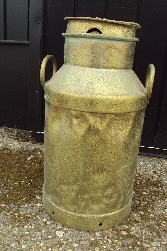 antieke melkbus 60cm hoog  20 liter, Ophalen of Verzenden, Gebruikt, Boerderijdier, Overige typen