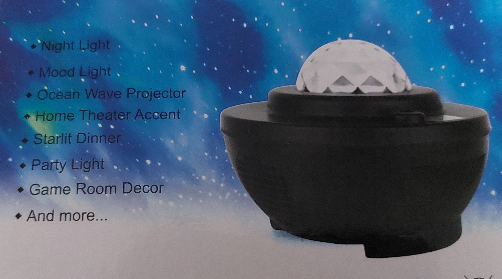 Starry Projector Light - sterrenhemel, Huis en Inrichting, Lampen | Overige, Met schakelaar, Ophalen of Verzenden, Zo goed als nieuw