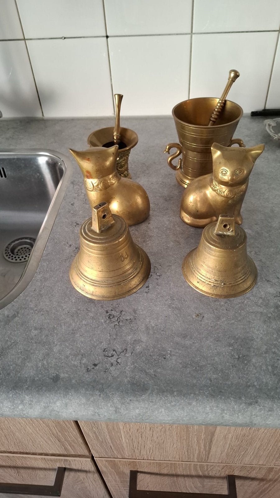 Koperen spullen, Ophalen, Koper