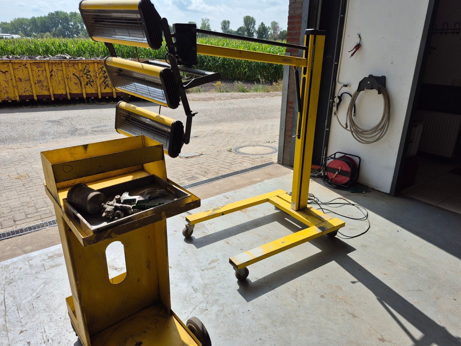 infrarood lakdroger, Auto diversen, Autogereedschap, Ophalen, Gebruikt