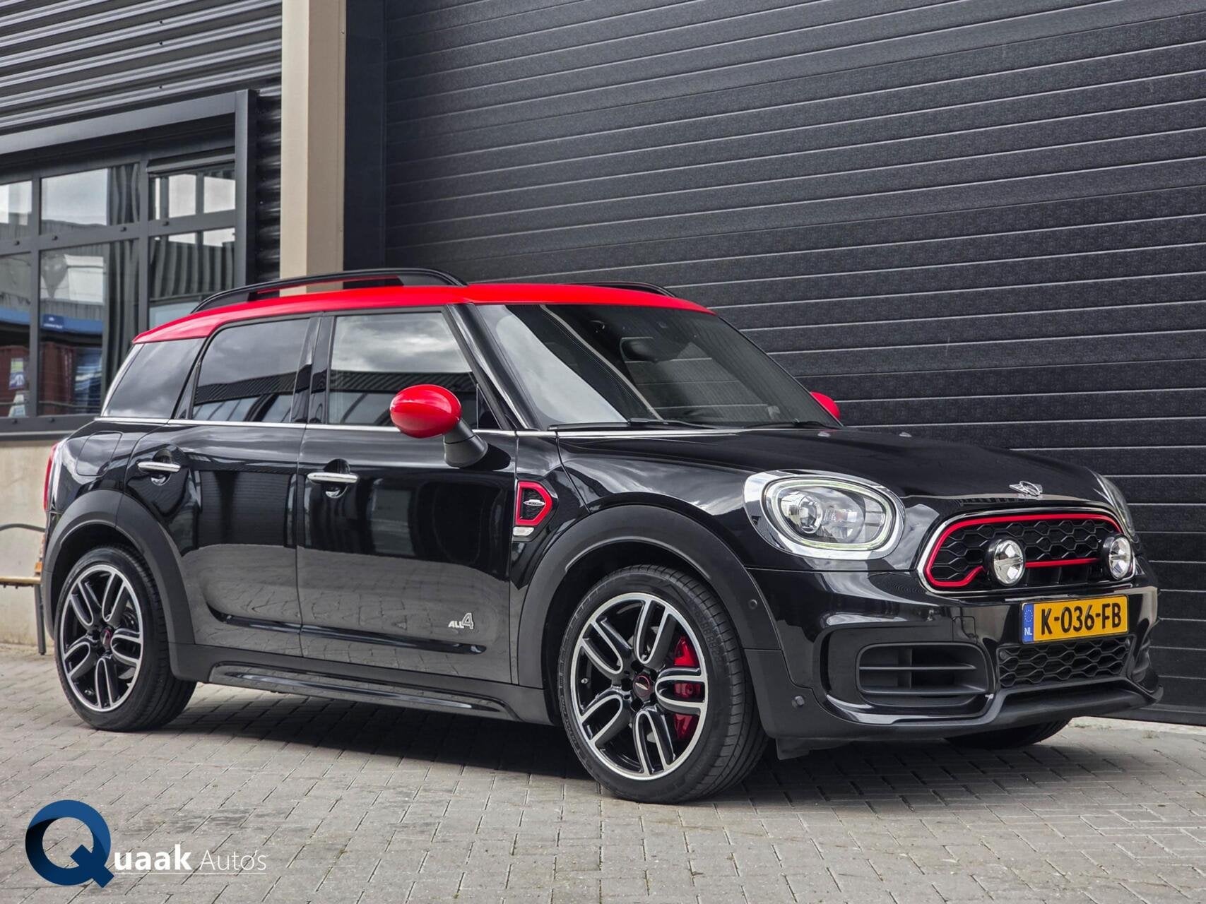Mini Countryman 2.0 John Cooper Works ALL4 | HUD | TREKHAAK, Automaat, 1998 cc, Euro 6, Zwart