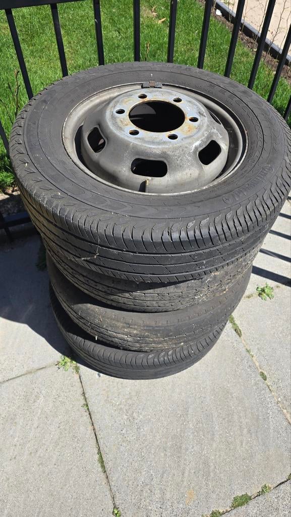 Banden met velgen 16 inch Iveco Daily bakwagen, Auto-onderdelen, Banden en Velgen, Ophalen, 16 inch, Banden en Velgen, 195 mm