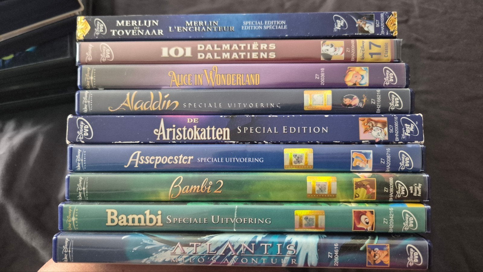 diverse Disney DVD's, Alle leeftijden, Ophalen of Verzenden, Zo goed als nieuw, Animatie