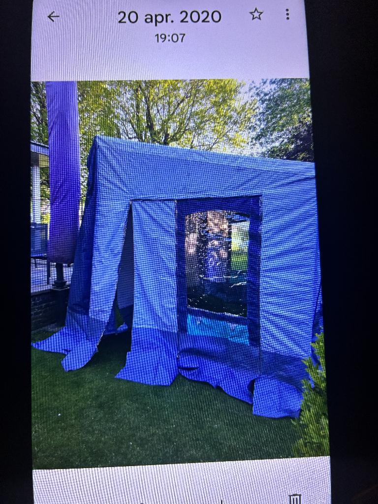 camper tent, Ophalen, Zo goed als nieuw