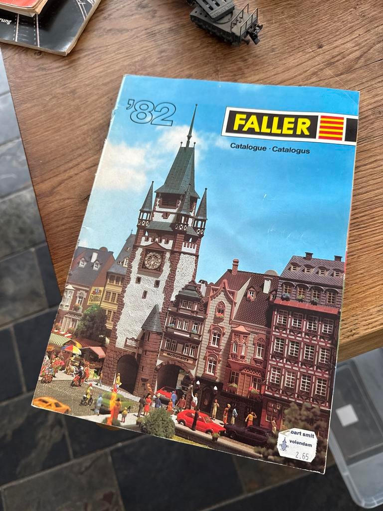Faller Catalogus 1982 - Zeldzaam Modelbouw Archiefstuk, Ophalen of Verzenden, Gebruikt, Overige typen, Overige merken