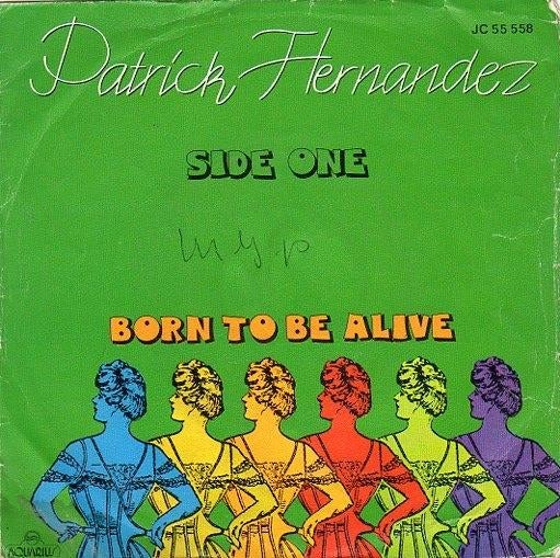 Patrick Hernandez ‎– Born To Be Alive (1979), Fotohoes, Ophalen of Verzenden, Zo goed als nieuw, Pop