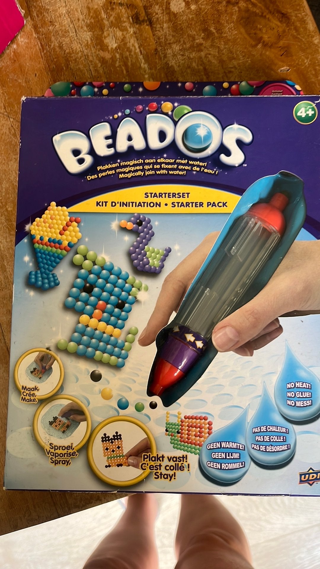 Beados starterset, Ophalen, Gebruikt