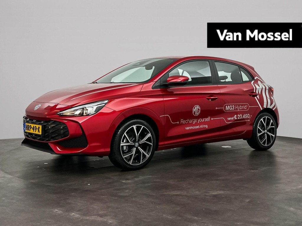MG 3 1.5 Hybrid+ Aut. Standard | 17'' Velgen | Camera | Appl, Auto's, MG, 12 maanden, Stof, 1498 cc, 4 cilinders