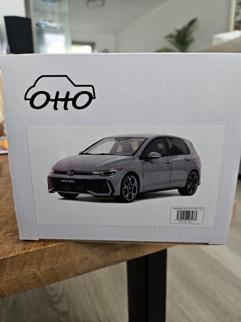 Ottomobile Volkswagen Golf 8 GTI 2024 1:18 Nieuw in Doos, Ophalen of Verzenden, Nieuw, OttOMobile