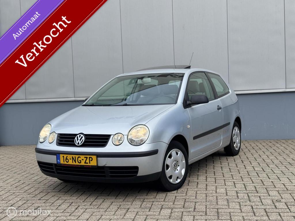 Volkswagen Polo 1.4 Highline Automaat/ Pano / Trekhaak, Bedrijf, Euro 4, Zilver of Grijs, 500 kg
