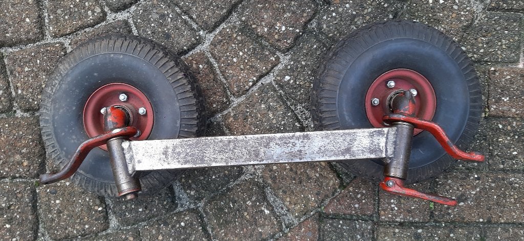Trelleborg banden incl ophanging T991, Fiets Hem Er In, Ophalen, Gebruikt, Band, Rubber
