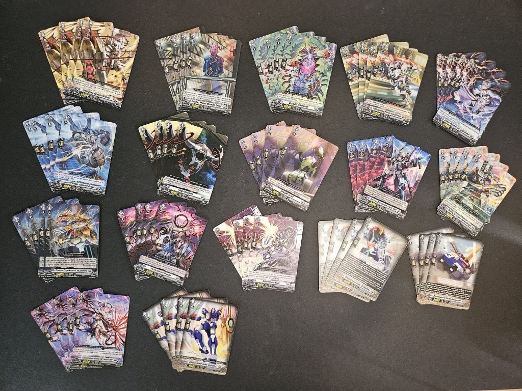 Cardfight Vanguard Brandt Gate Playset 68 kaarten, Ophalen of Verzenden, Zo goed als nieuw, Meerdere kaarten
