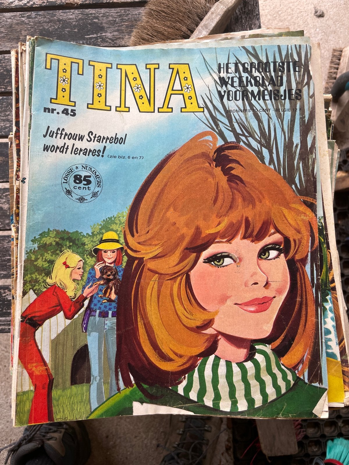 Tina's - Diverse nummers uit 1973, 1974, 1975 en 1976, Ophalen of Verzenden, Gelezen, Damesbladen