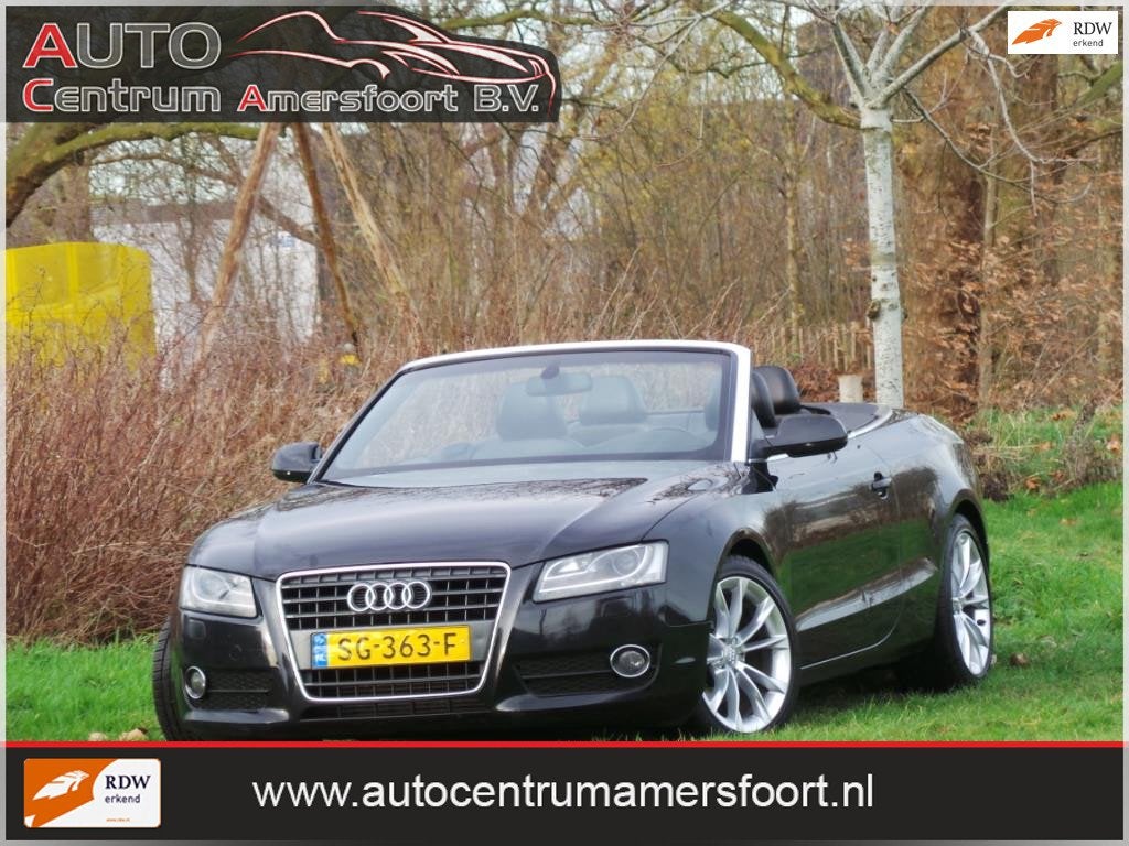 Audi A5 Cabriolet 2.0 TFSI Pro Line S ( INRUIL MOGELIJK ), Auto's, Gebruikt, 4 cilinders, 4 stoelen, Leder en Stof