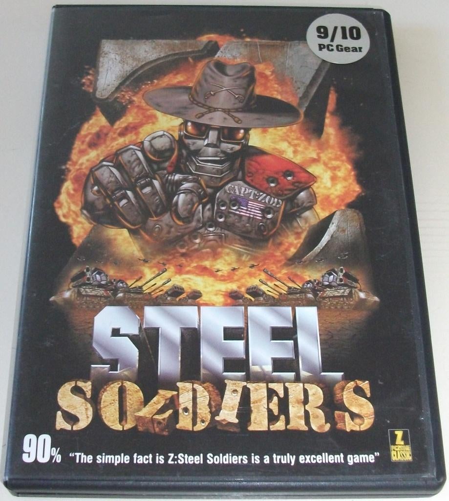 PC Game *** Z: STEEL SOLDIERS *** Real-Time Strategy, 1 speler, Ophalen of Verzenden, Zo goed als nieuw, Strategie en Constructie