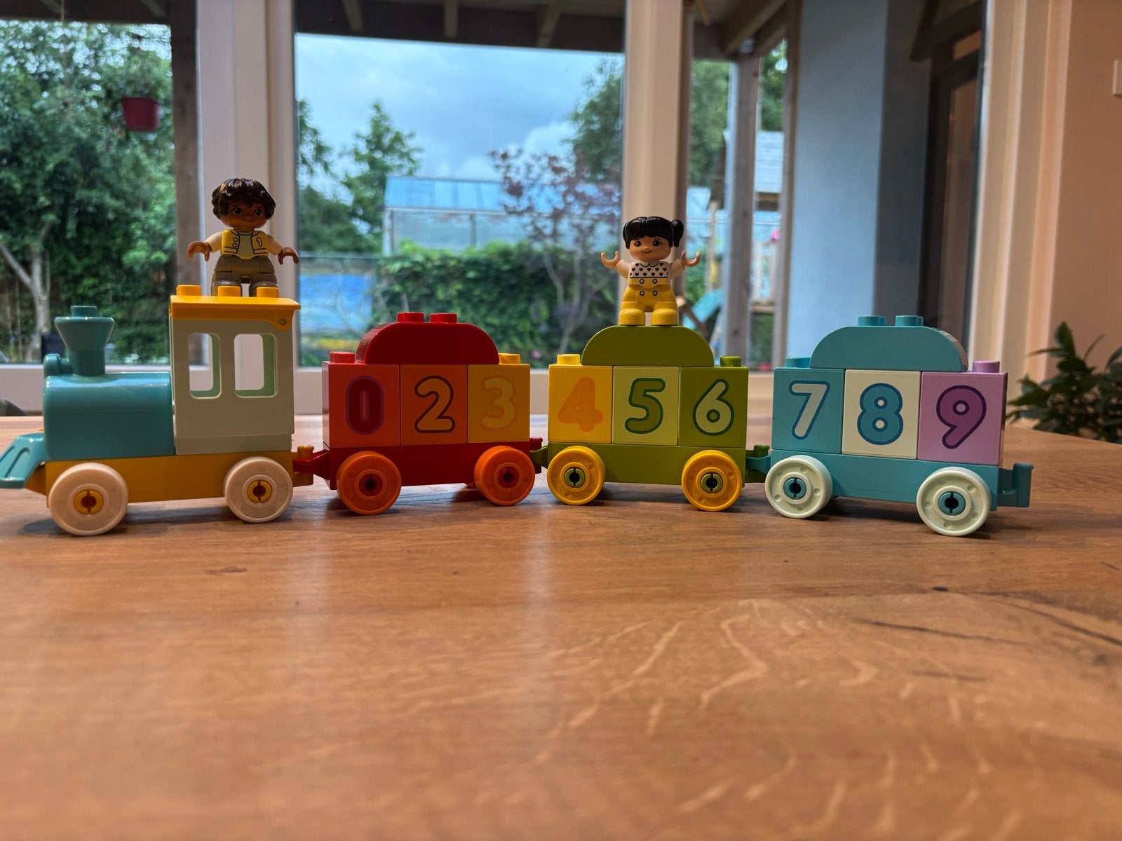 LEGO Duplo Cijfertrein - Mist 1 cijfer, Ophalen of Verzenden, Gebruikt, Overige merken