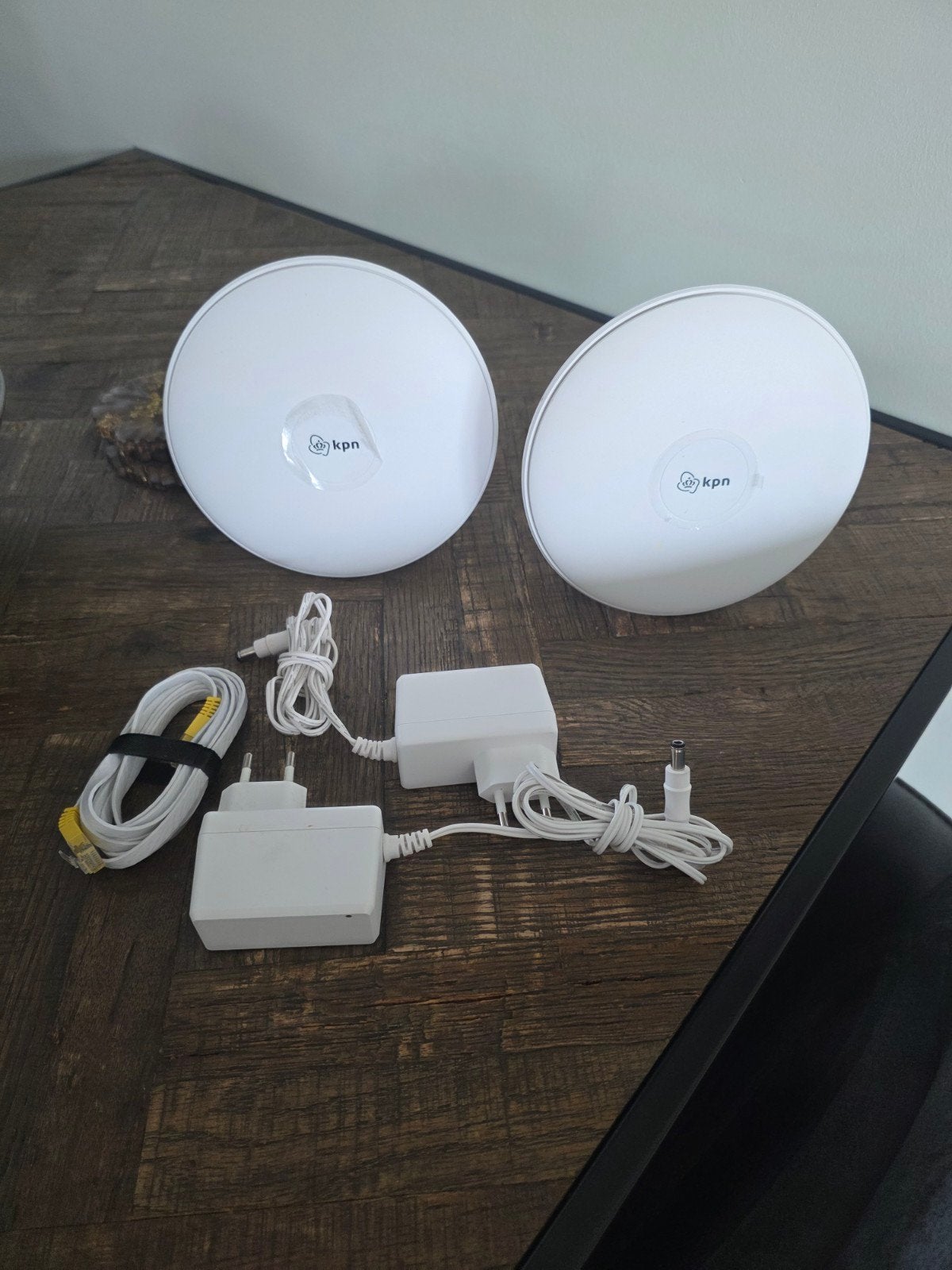 KPN SuperWifi punten - Set van 2 voor optimaal bereik, Ophalen of Verzenden, Zo goed als nieuw, Router, KPN