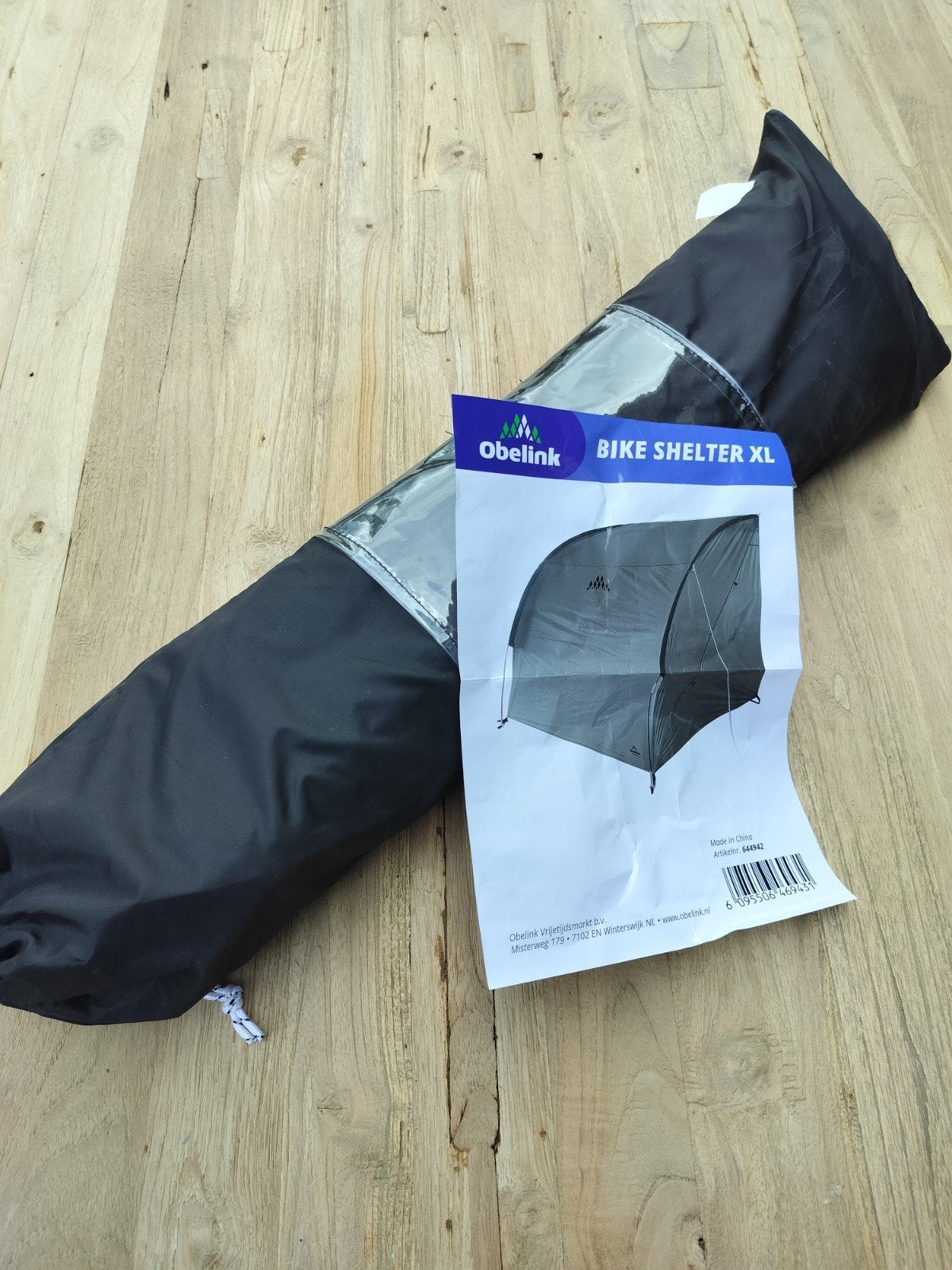 Obelink Bike Shelter XL - Fietsenstalling voor Caravan, Caravans en Kamperen, Ophalen, Zo goed als nieuw