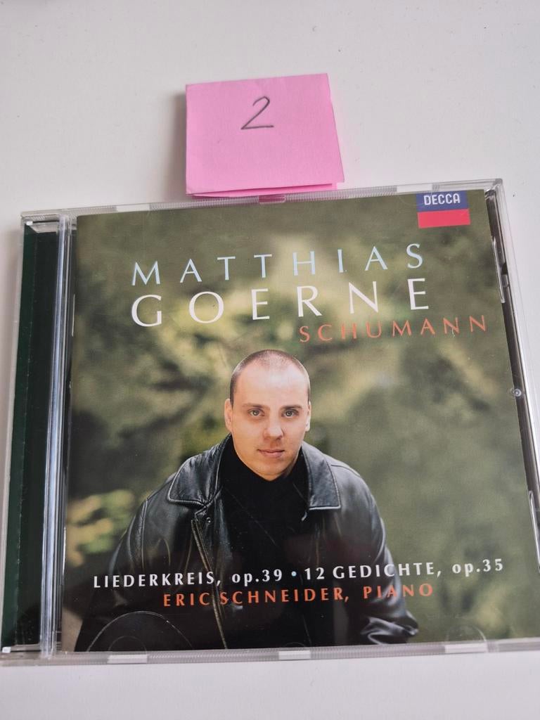 Matthias Goerne - Schumann: Liederkreis, op.39 & 12 Gedichte, Ophalen of Verzenden