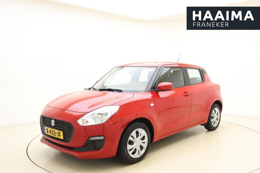 Suzuki Swift 1.2 Comfort Smart Hybrid 90pk | 5 Deurs | Airco, Voorwielaandrijving, Stof, 4 cilinders, 400 kg