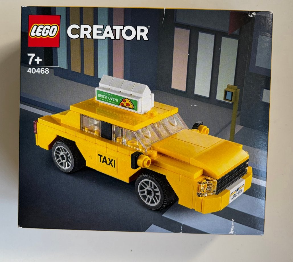 LEGO Creator Taxi (40468) - Nieuw in doos, Lego, Denemarken, Nieuw, Ophalen of Verzenden