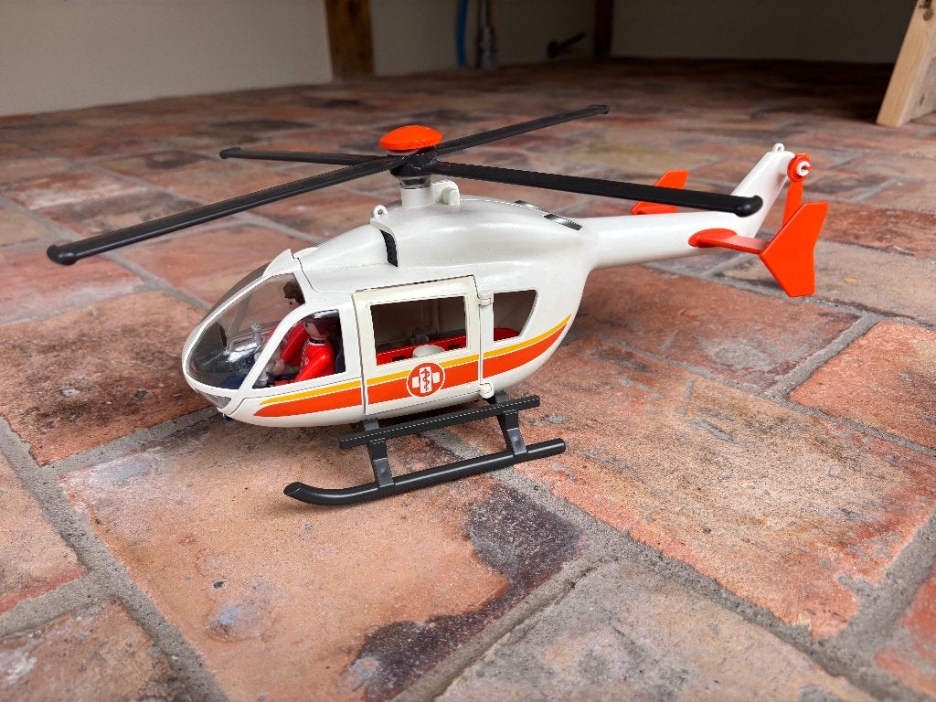 Playmobil 6686 Traumahelikopter helikopter, Ophalen, Gebruikt, Voertuig
