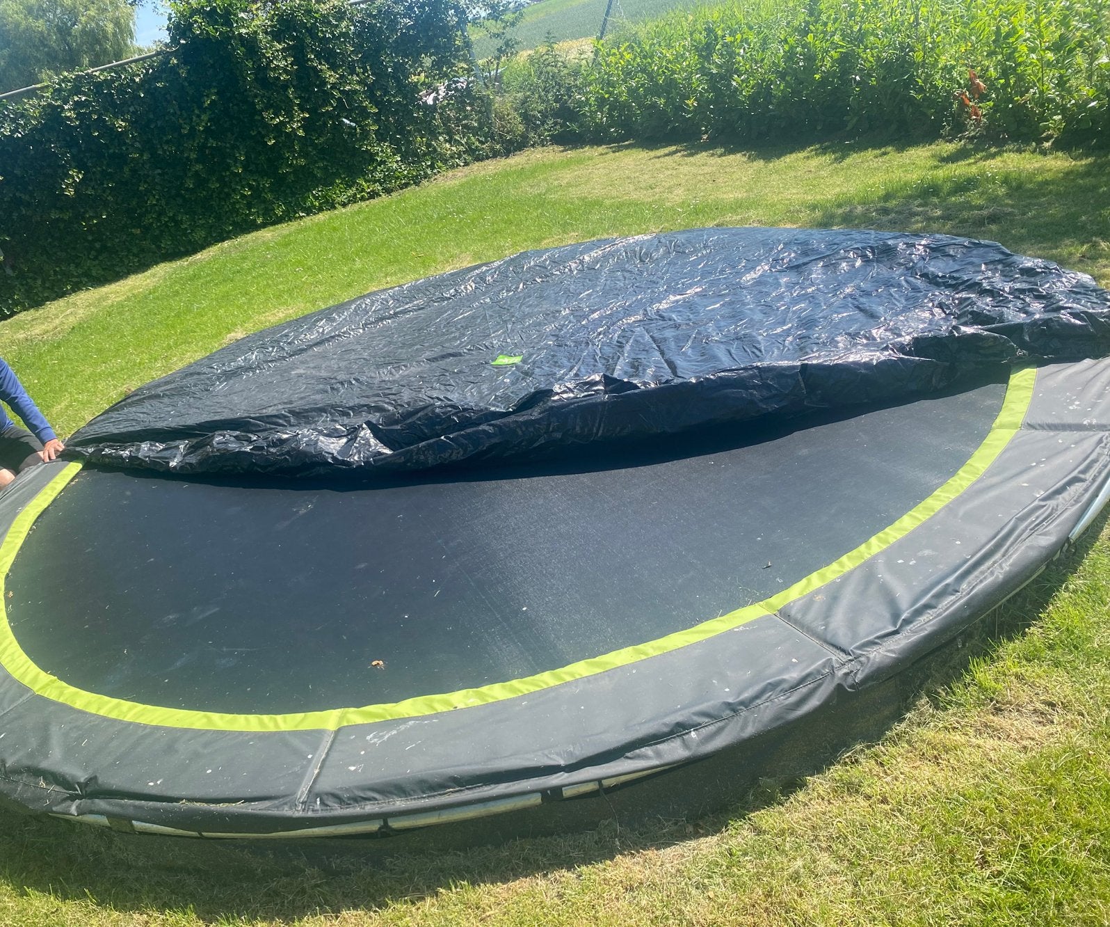 EXIT trampoline afdekhoes ovaal 305x427cm, Ophalen of Verzenden, Nieuw