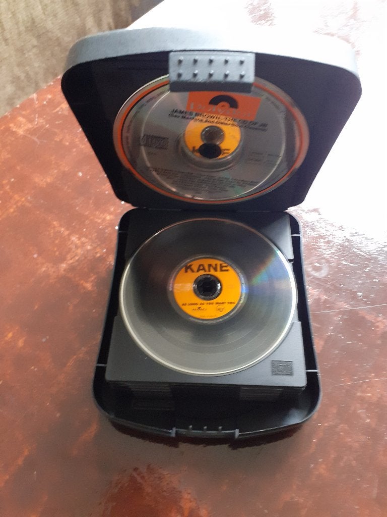 Laserline CD opbergmap (inclusief 9 CD's), Ophalen of Verzenden, Gebruikt, Overige typen