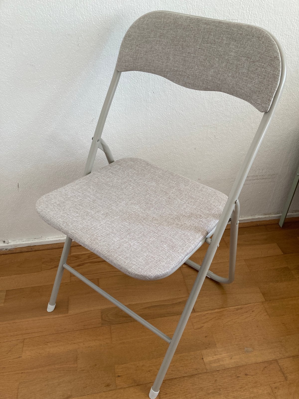 Foldable chair (beige, JYSK), Ophalen, Zo goed als nieuw, Bruin, Eén